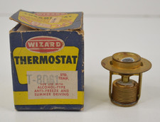 1937-1948 Ford Mercury Flathead V8 Engine Thermostat Bellows Type Wizard T-8061