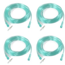 4 Pack Oxygen Tubing - Each Length 16.4 Feet - Premium Green Crush Resistant ...
