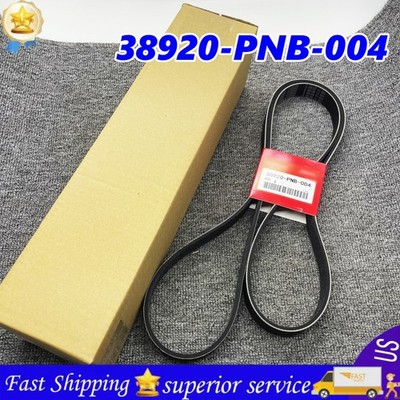 NEW Serpentine Drive Belt For 2002-2006 Honda CR-V 2.4L 31110-RLF 38920-PNB