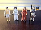 VINTAGE STAR WARS PRINCESS LEIA Action Figure Lot (4) w/weapons 1977-1983