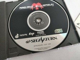 RADIANT SILVERGUN SEGA Saturn,Game Disk,Manual, Reg Card,Boxed tested-e0114-