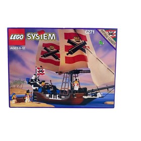 RARE 1992 LEGO System #6271 Imperial Flagship - Complete With Box & Manual