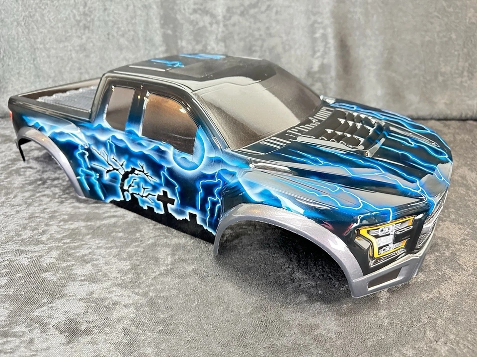 CUSTOM PAINTED RC SHORT COURSE BODY TRAXXAS SLASH ARRMA SENTON LOSI TENACITY - Image 4 of 4