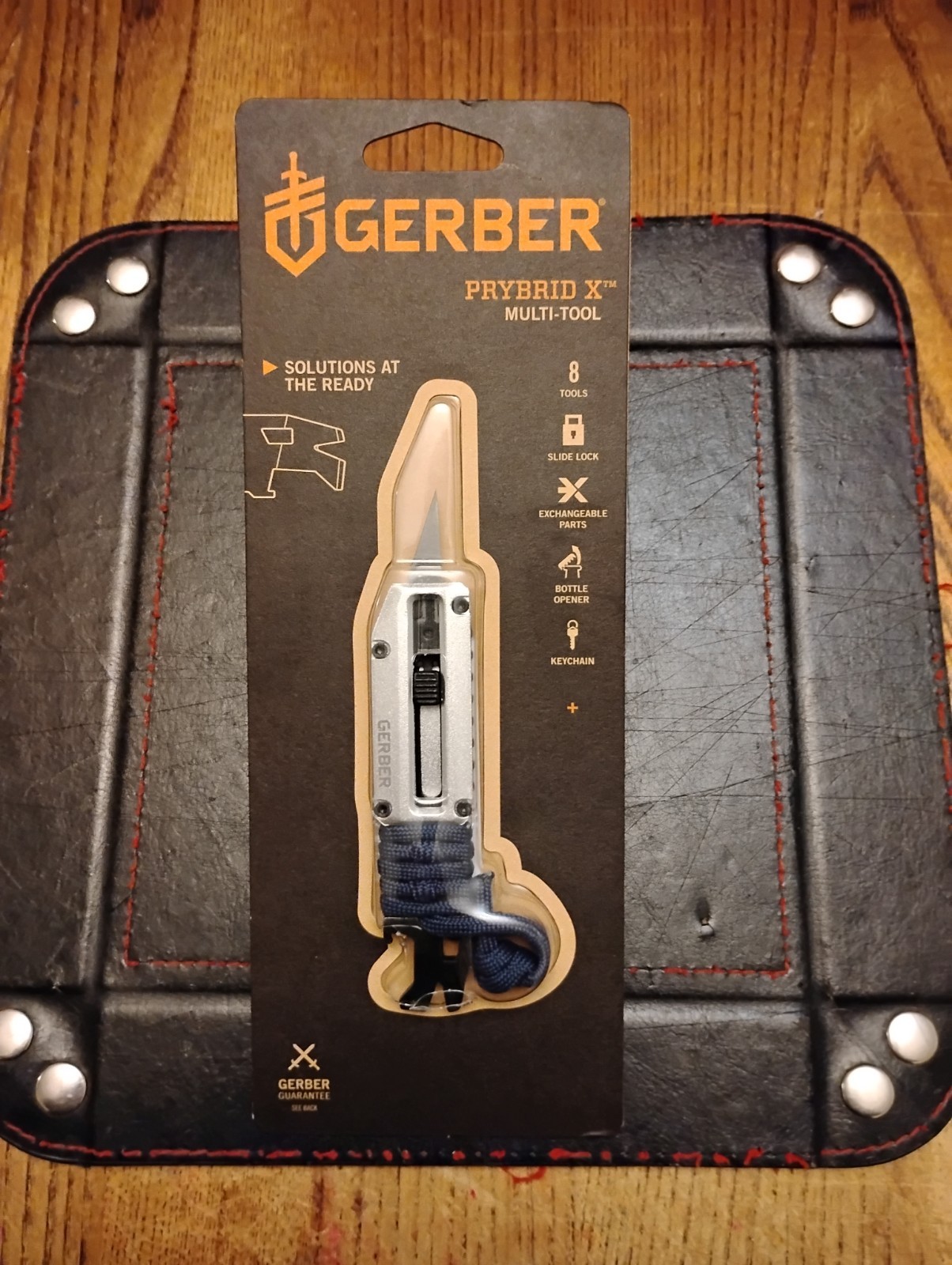 Gerber PRYBRID X Multi-Tool 8 Functions Replaceable Razor Bl