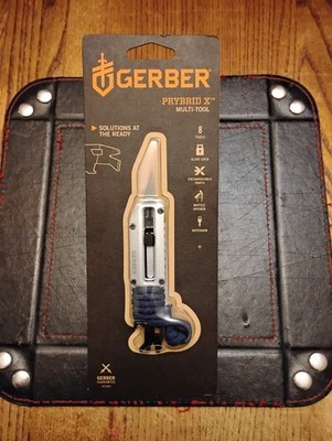 Gerber PRYBRID X Multi-Tool 8 Functions Replaceable Razor Blade 1.7 O.Z.