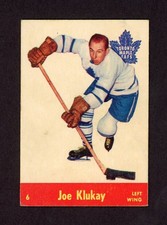 1955-56 PARKHURST QUAKER OATS #6 JOE KLUKAY   29157