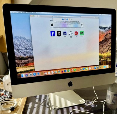 iMac 21,5 '', Intel CPU, 8 GB RAM, 240GB SSD 2011