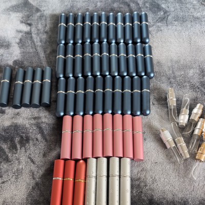 52 xAtomiser Sprühflasche nachfüllbar Parfum Aftershave ~ gemischte Farben ~ Restposten