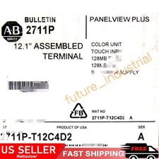 Factory Sealed 2711P-T12C4D2 /A Panelview Pl 2711P-T12C4D2 US Free Tax