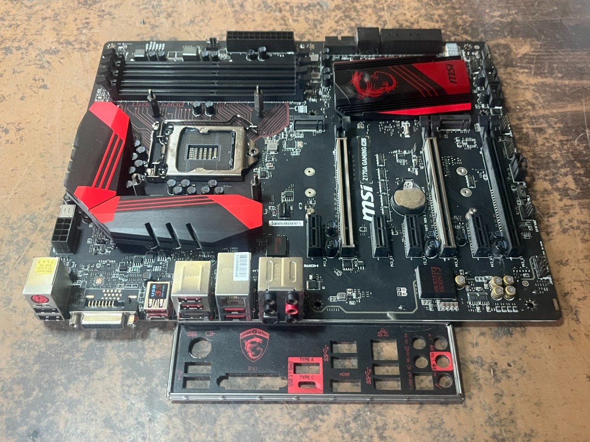 MSI Z170A Gaming M5 LGA 1151/Socket H4, Intel Motherboard | eBay