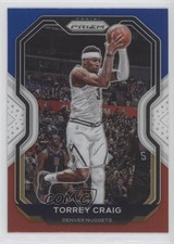 2020-21 Panini Prizm Red White & Blue Prizm Torrey Craig #7 4a0