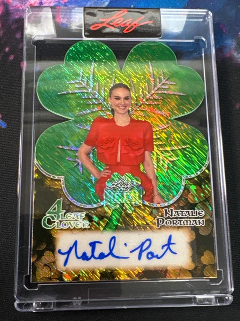 Natalie Portman 2026 Metal Leaf St Patrick’s Day Auto 1/1