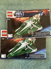 LEGO Star Wars Saesee Tiin's Jedi Starfighter 9498 Complete Set 244pcs Minifigs