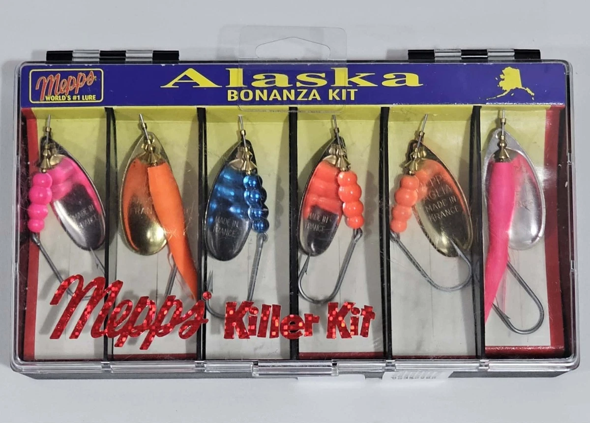 Lot De 20+ Kits Tueurs Mepps Vintage Et Leurres Variés - Pêche - Occasion