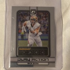 2025 Panini Donruss Optic - Play Action Nick Bosa #12