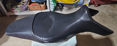 2013+ Yamaha Fz09 Ws622 Sargent Seat Black Leather One Piece Seat Used See Pics