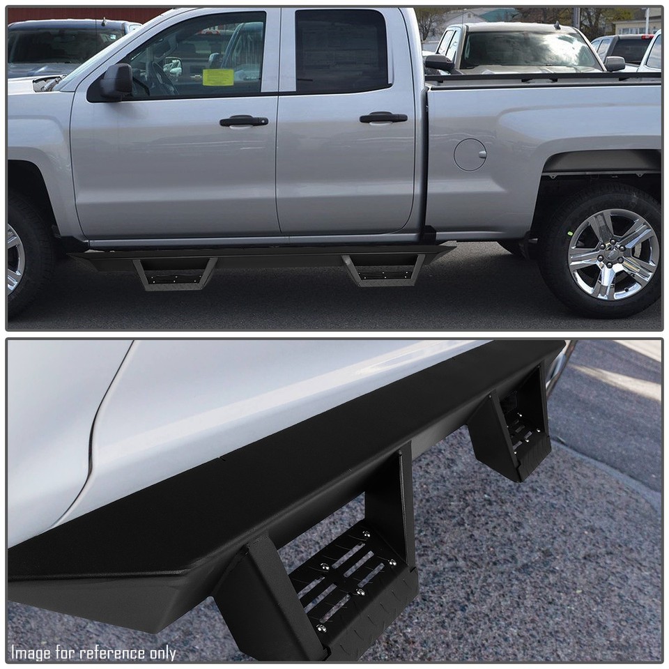 Fit 15-20 Chevy Colorado/GMC Canyon Crew Cab Rock Rail Nerf Bar Side ...