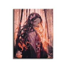 Premium Quality Paint By Numbers Kit: Nezuko. KitArtUS