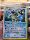 Pokemon TCG Blastoise Secret Wonders Holo Bleed Rare