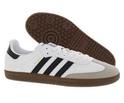 adidas samba vegan cloud white core black gum 2020 size 85 fw2427  sneakers (225794402971),