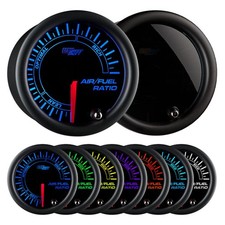 Tinted 7 Color Narrowband Airfuel Ratio Afr Gauge - Lean Optimal Rich Rea...