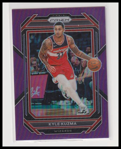 2022-23 Panini Prizm Kyle Kuzma Washington Wizards Prizm Purple /99