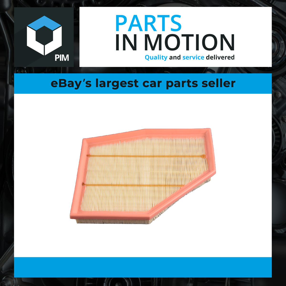 Air Filter fits BMW M550 G30 4.4 Front Left 2017 on Blue Print 13718699810 New