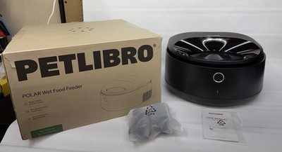PETLIBRO Polar Wet Food Feeder Automatic Cat Feeder 3 Bowls Wi-Fi New Open Box