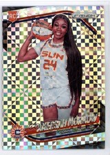 2025 Panini Prizm WNBA Variation Checkerboard Aneesah Morrow #146 Rookie RC 0wz