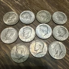 1965-1969 Kennedy Half Dollars 40% Silver Mixed Dates Lot of 11