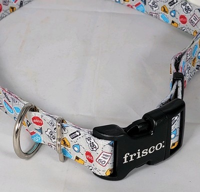 Frisco Traffic Sign Dog Collar Large ~ NWT Brand New