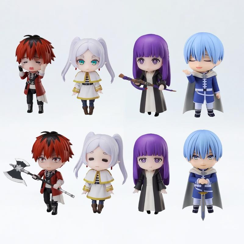 8/4 PIEZAS Bandai Frien: Beyond Journey's End 10 cm figuras de anime Frien Heaven