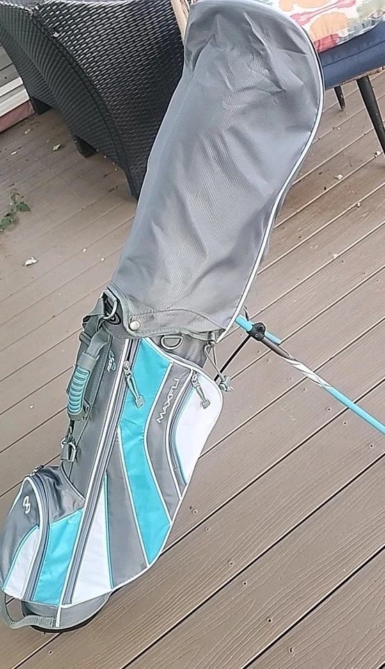 LH MaxFli Rev3 7 Club Full Junior Golf Set w/ Stand Bag for 53-54” Tall Players - Image 3 of 4