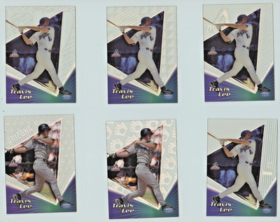1999 TOPPS TEK #3A TRAVIS LEE 6 DIFFERENT PATTERN CARDS P 01 05 06 09 17 21
