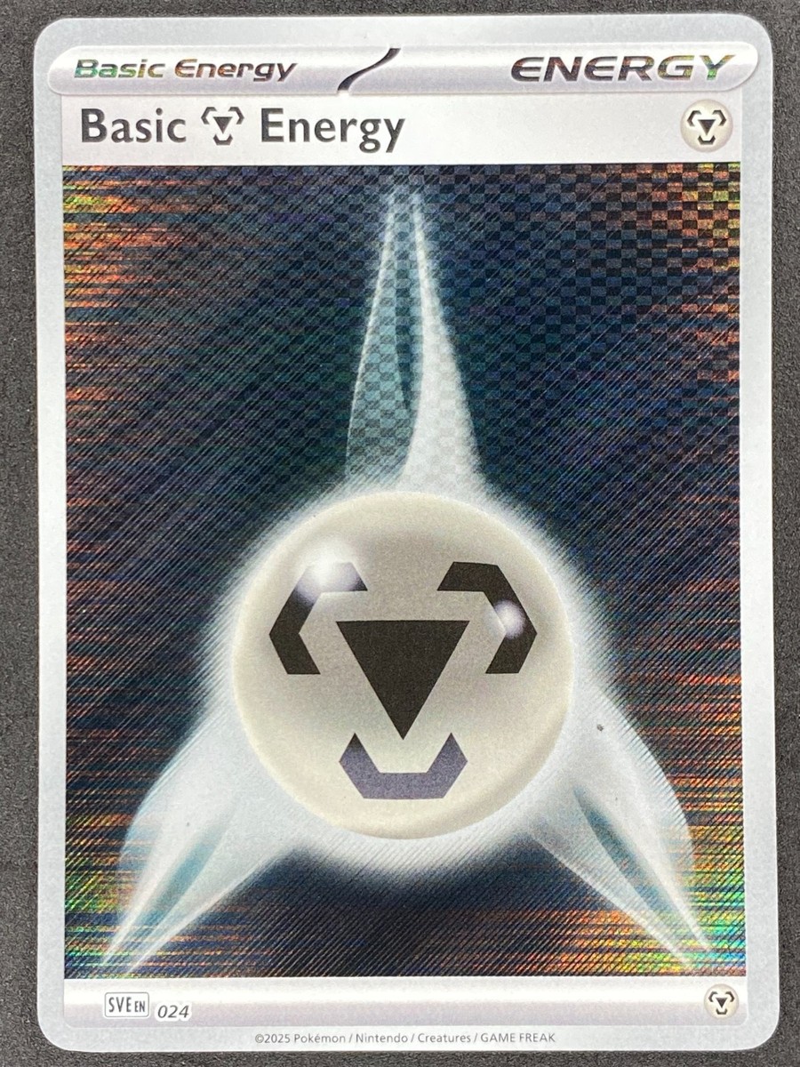 Pokmon Metal Energy Holo SVE 024 Black Bolt White Flare NM Pokmon Metal Energy Holo SVE 024 Black Bolt White Flare NM
