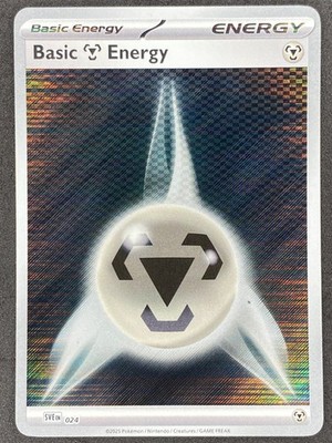 Pokémon Metal Energy Holo SVE 024 Black Bolt White Flare NM | eBay