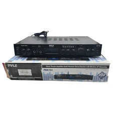 Pyle PDA7BU 5 Channel Bluetooth Home Theater Amplifier 200W USB/FM/MP3 RCA Out