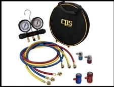CPS MTHFO134 | R-134A, R-1234YF Manifold Gauge Set