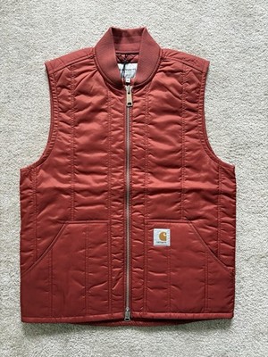 Carhartt WIP Lachlan Vest Liner   Vermillion / Size XS