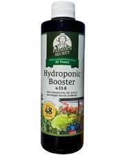 Hydroponic Booster Fertilizer - Super Concentrated 4-11-8 Formula - Use with Any