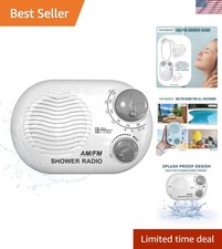 Shower Radio - Includes Carrying or Hanging S...