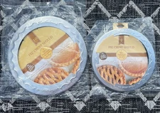 Mrs. Anderson's Dual Pie Crust Shield 9 & 10-Inch Plates, Set of 2 NEE