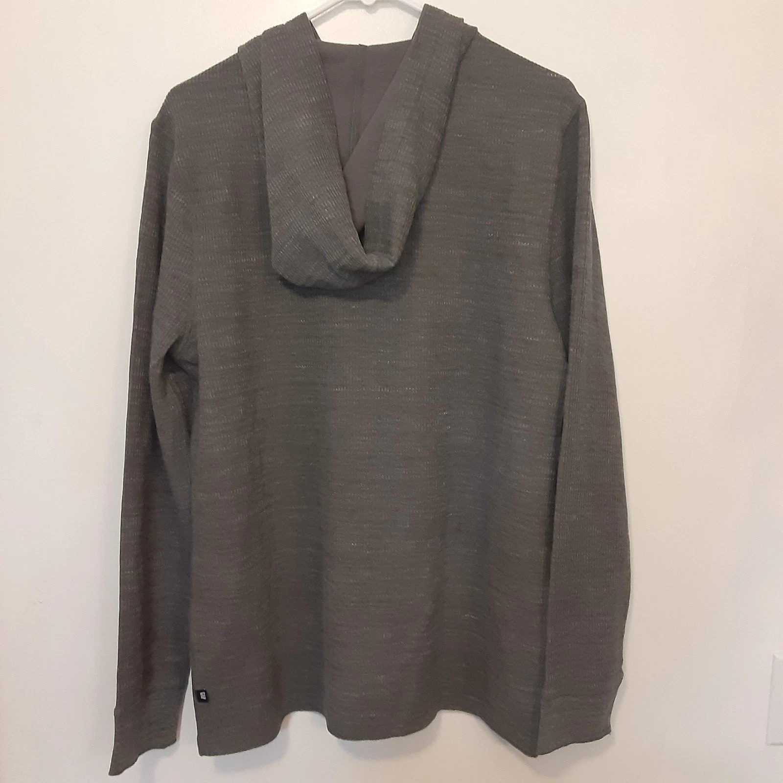 VETEMENTS GAP Felpa Termica con Cappuccio Camicia Uomo M Leggera Waffle Maglia Base Strato Us intime Ottimeioni