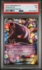 PSA 1 PR 2014 Pokemon XY Phantom Forces Full Art Gengar EX 34/119 Holo Rare