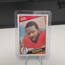Andre Tippett Rookie 1984 Topps (RC) #143 Patriots NFL Football Card Stock. rookie card picture