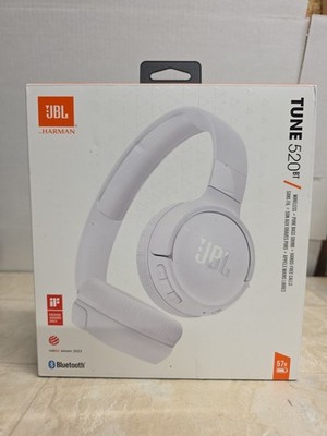JBL Tune 520BT Wireless Bluetooth On-Ear Headphones -  White Opened Box 