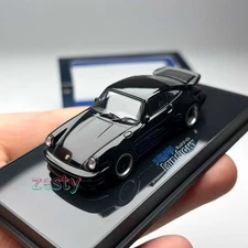  AUTOart 1:64 911 930 TURBO Black Bird Mid Night Sports Model Car ABS 
