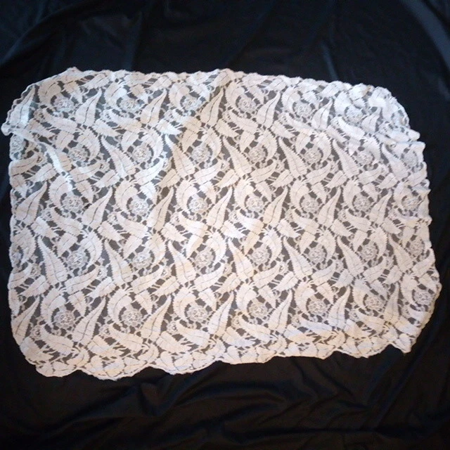 Antik Pfad Tisch- IN Spitzen-, Tischdecke, Vorhang - Bild 2 von 4