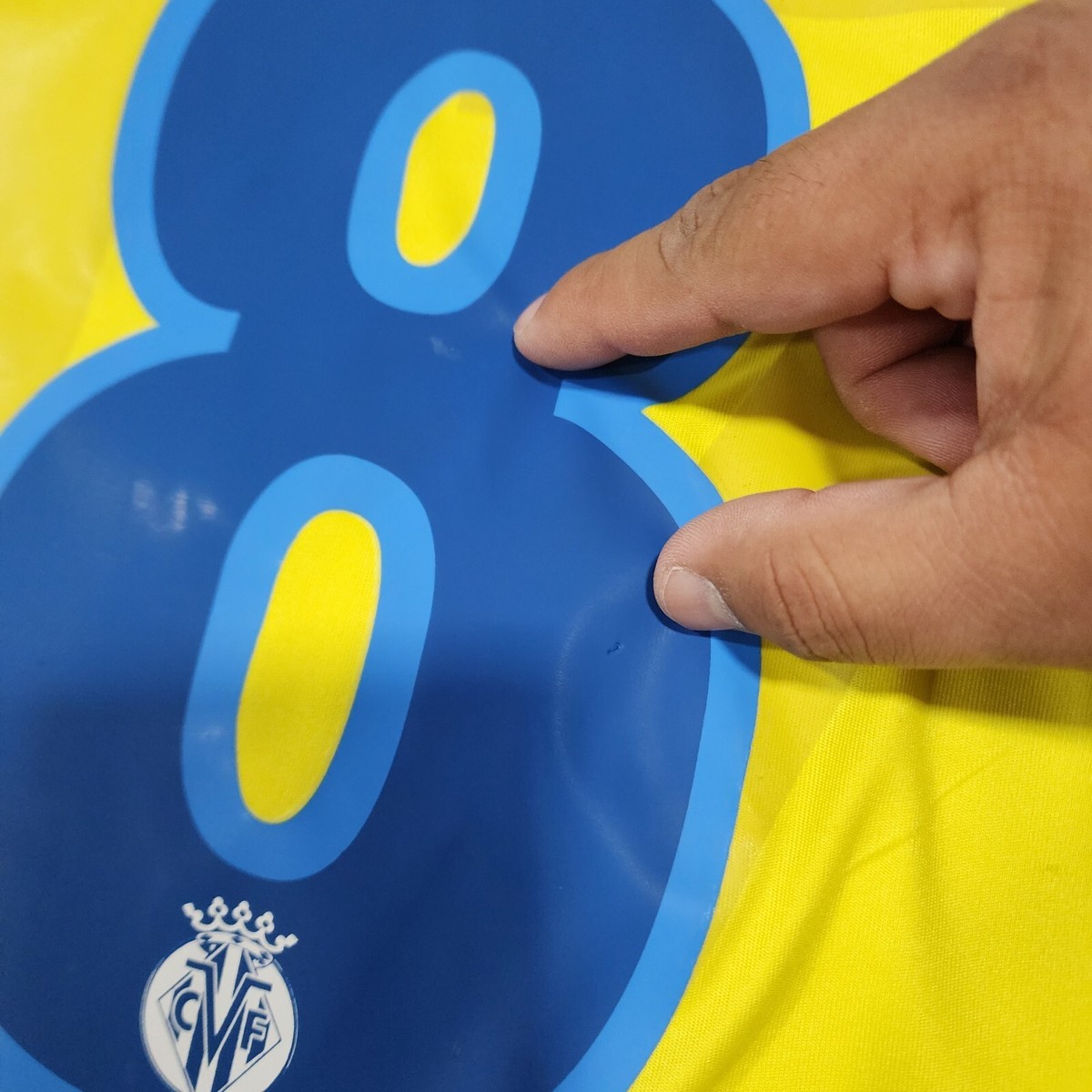 ヴィジャレアル Puma サッカーシャツ リケルメ 8 2012 Puma Home Villarreal Soccer Jersey Juan Roman Riquelme