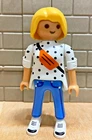 Playmobil character women's jeans t-shirt sneakers 39A - for custom rare vintage
